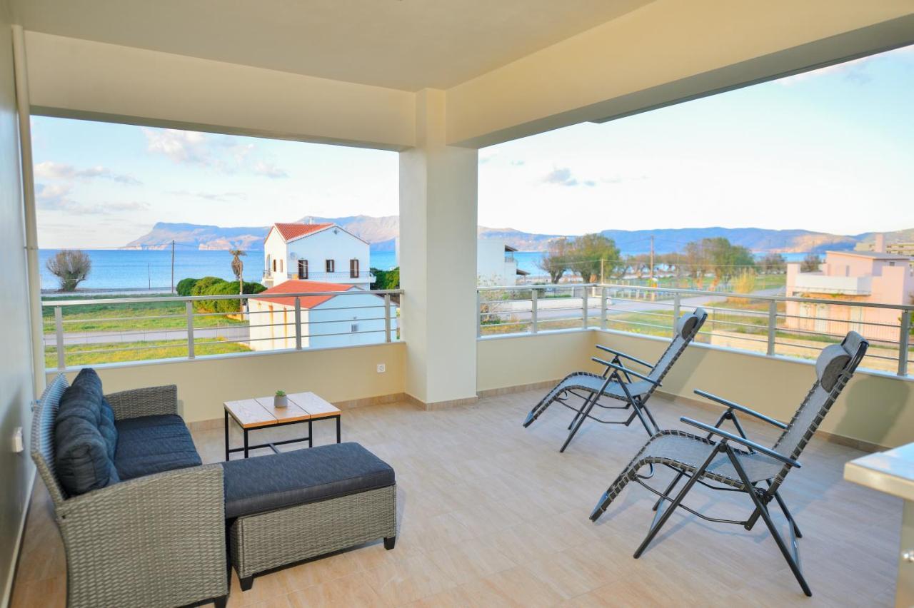 Ammos Apartment - Brand New, Stylish, By The Beach Kíssamos Exterior foto